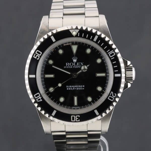 rolex submariner no date 5513 1987