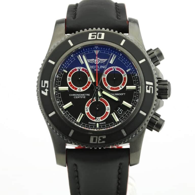 breitling superocean chronograph m2000 black limited edition m73310