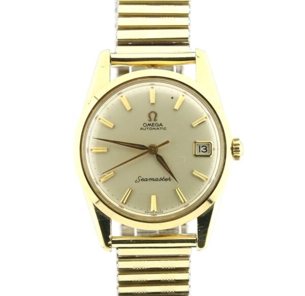omega seamaster polaris 18k gold watch copy