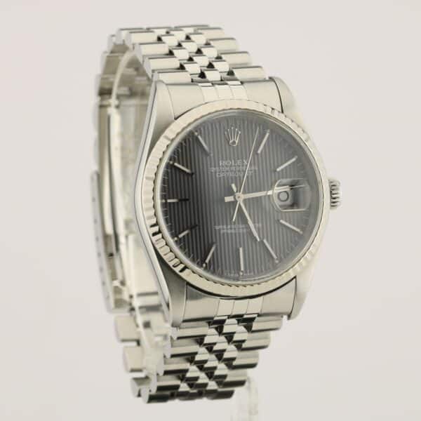 rolex datejust 36 16234 dial tapestry serial t