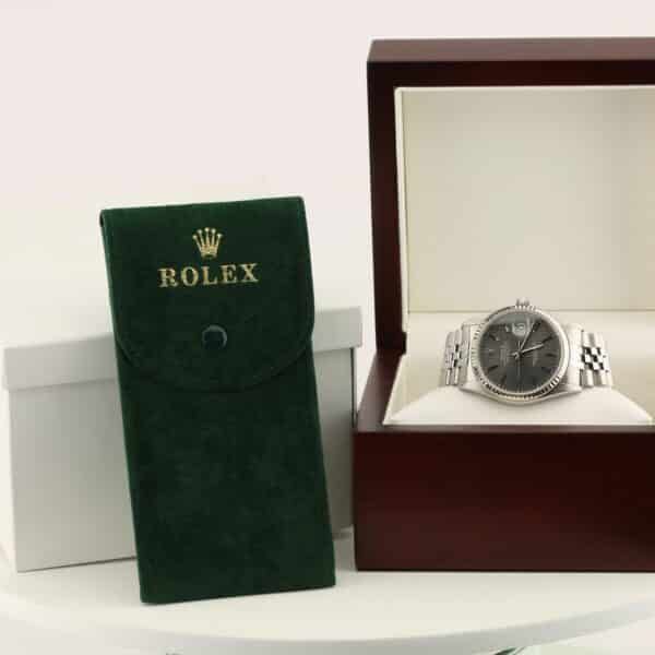 rolex datejust 36 16234 dial tapestry serial t