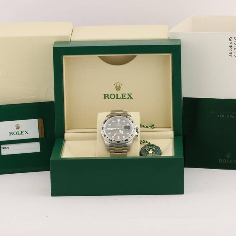 rolex explorer ii 216570