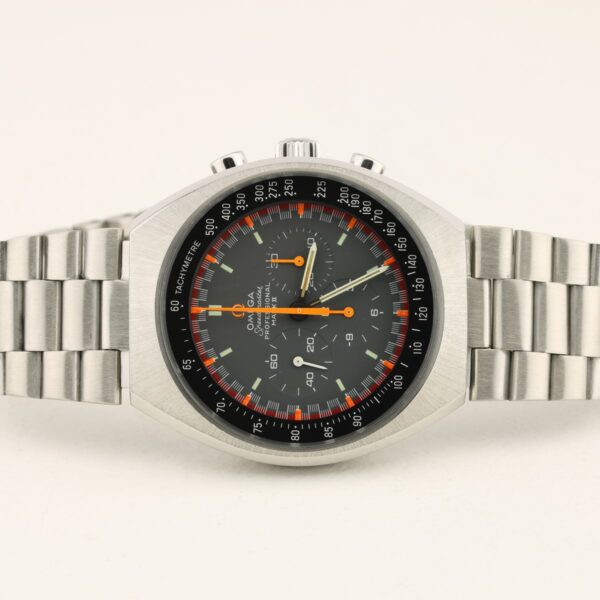 omega speedmaster mark ii 145.014 dial racing grey