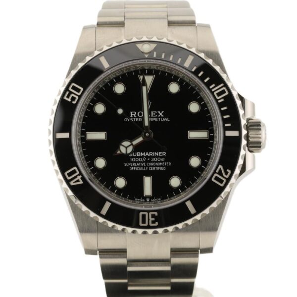 rolex submariner no date 124060 2021 unpolished