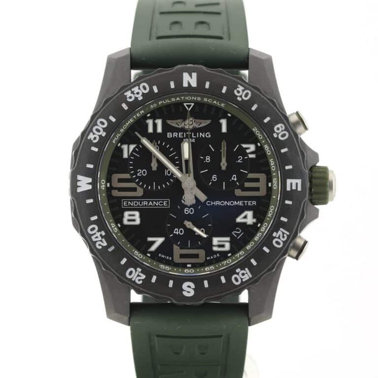 breitling endurance pro x82310 green unworn