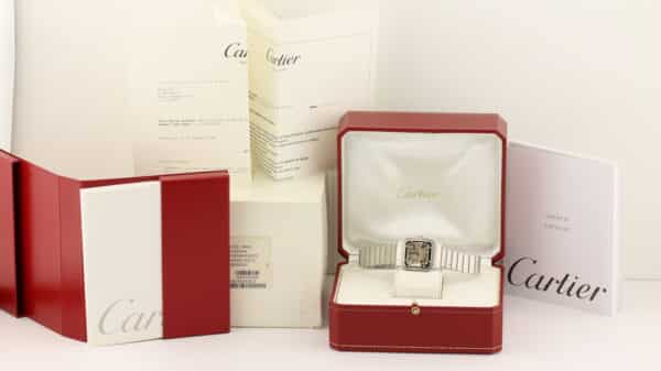 cartier santos galbée w20055d6 automatic 2319