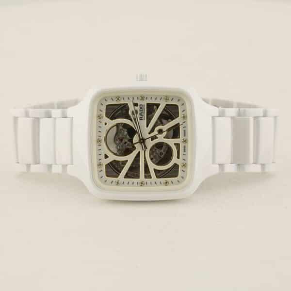 rado true square automatic open heart r27073702