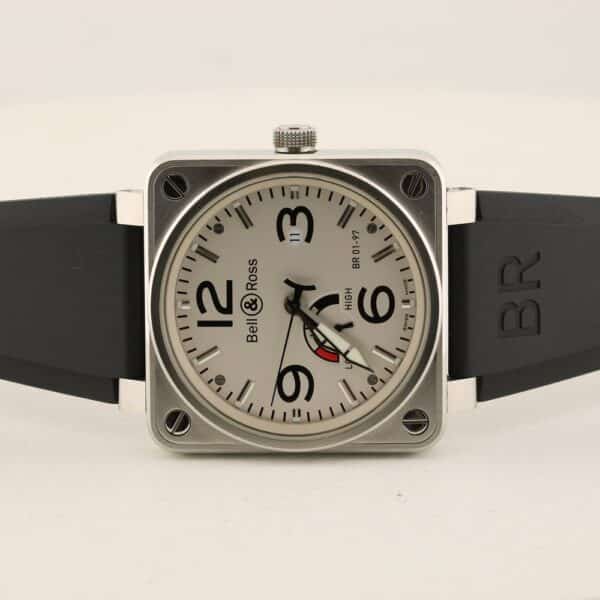 bell & ross br 01 97 réserve de marche br01 97 s withe power reserve 3 bracelets