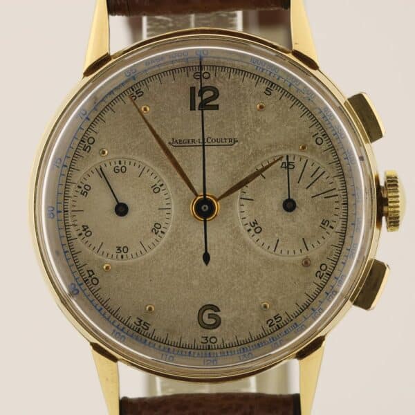 jaeger lecoultre12564 chronographe gold 18k