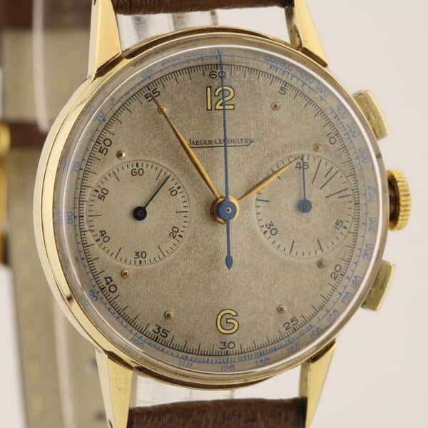 jaeger lecoultre12564 chronographe gold 18k