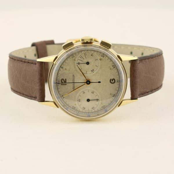 jaeger lecoultre12564 chronographe gold 18k