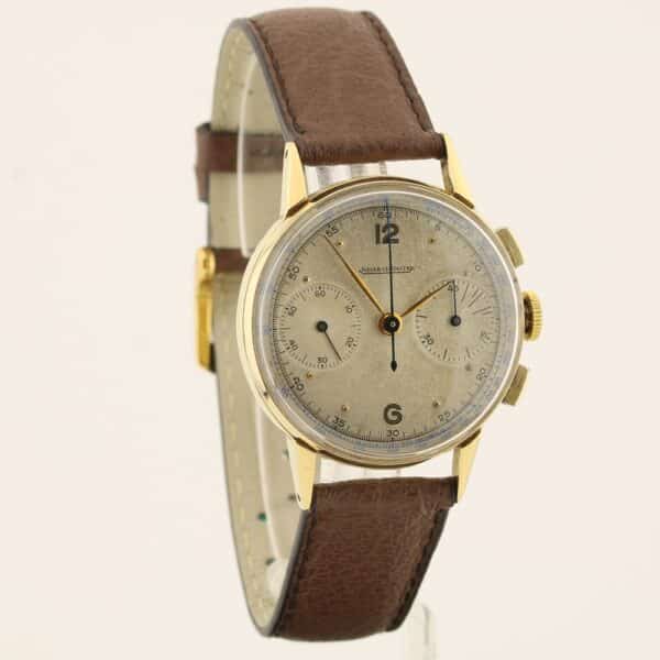 jaeger lecoultre12564 chronographe gold 18k