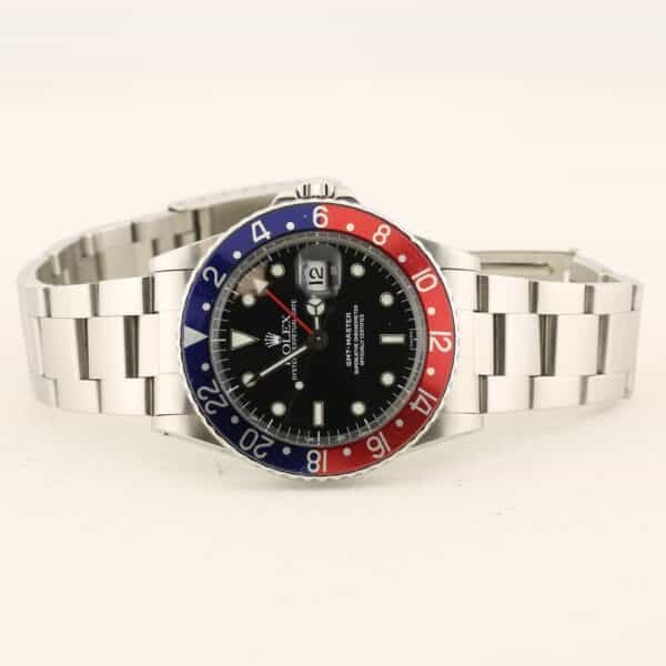 rolex gmt master 16750 serial r 1988 code 010 punché