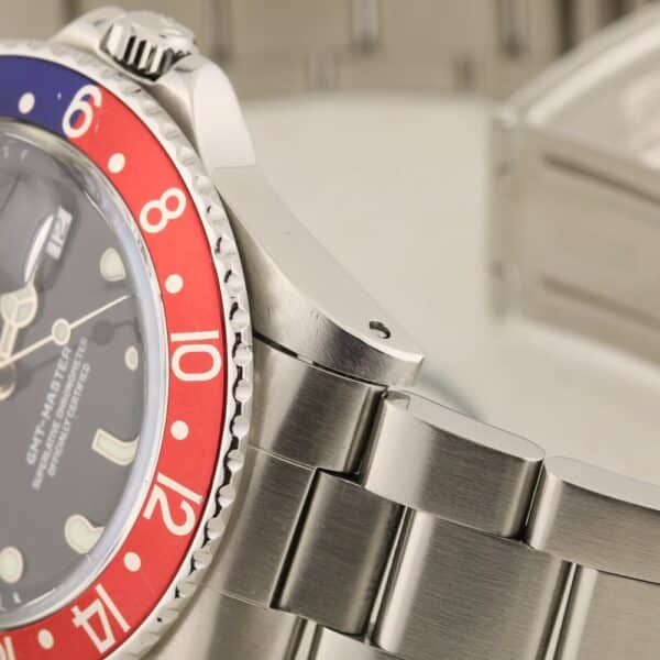 rolex gmt master 16750 serial r 1988 code 010 punché