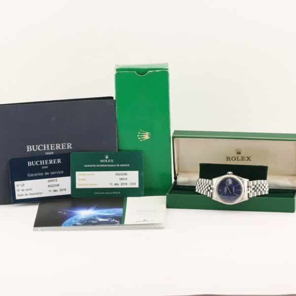 rolex datejust 36 16014 service rolex