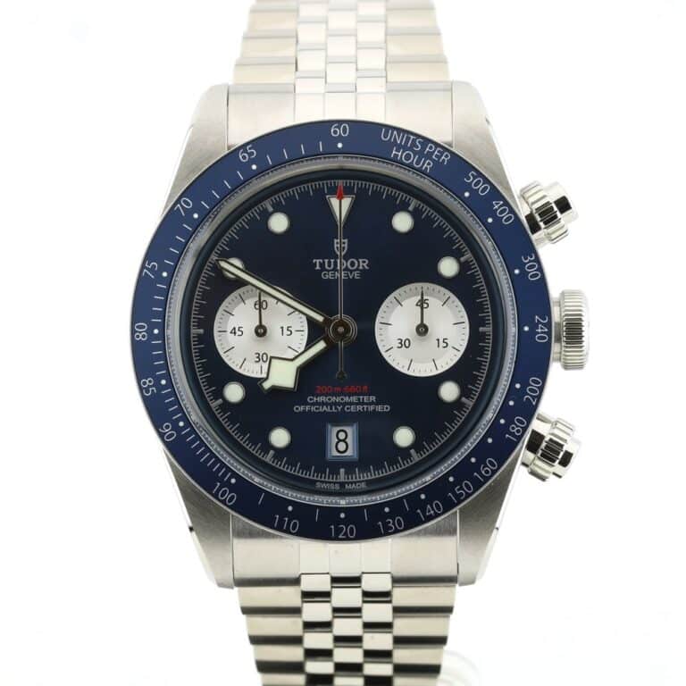 tudor black bay chrono blue 79360