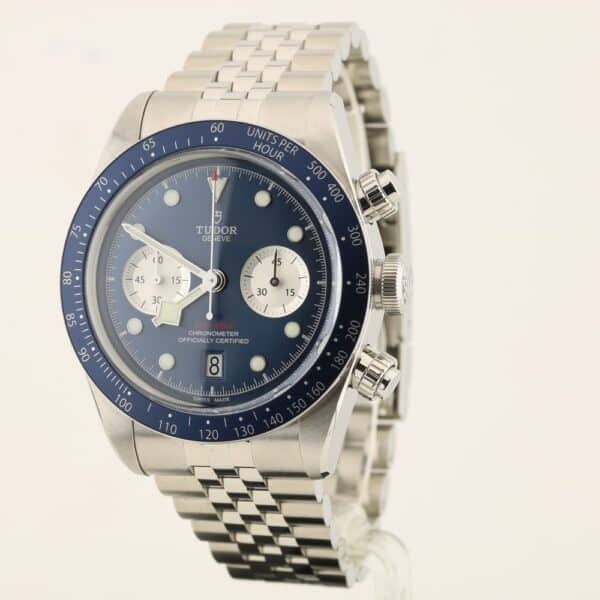 tudor black bay chrono blue 79360