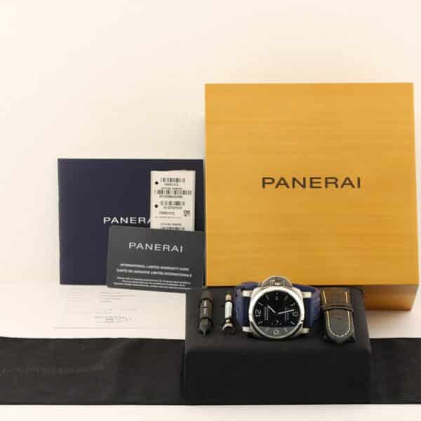 panerai luminor marina pam 01313 | 2024 | 2 bracelets