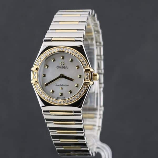 omega constellation ladies my choice mop nacre