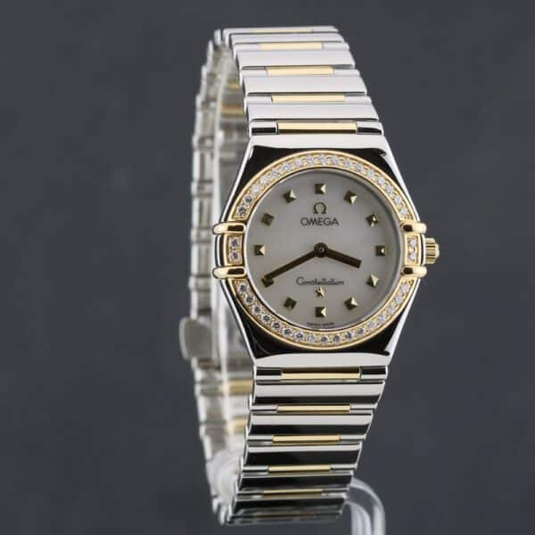 omega constellation ladies my choice mop nacre