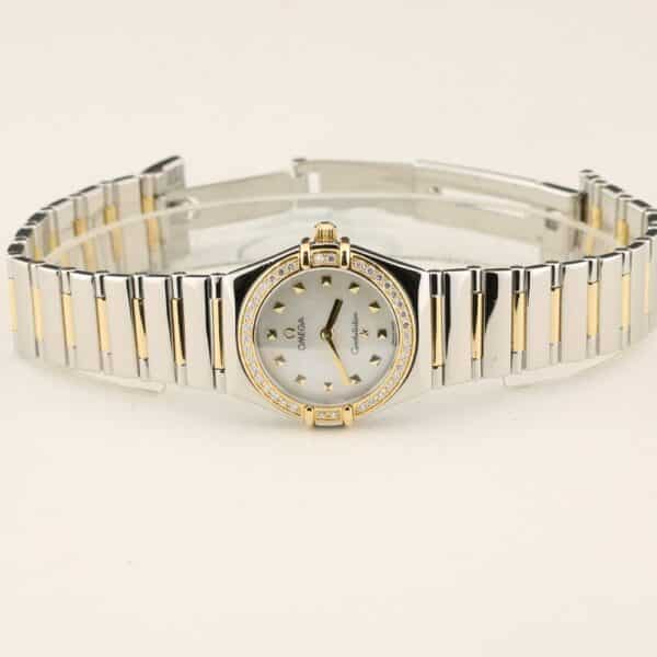 omega constellation ladies my choice mop nacre