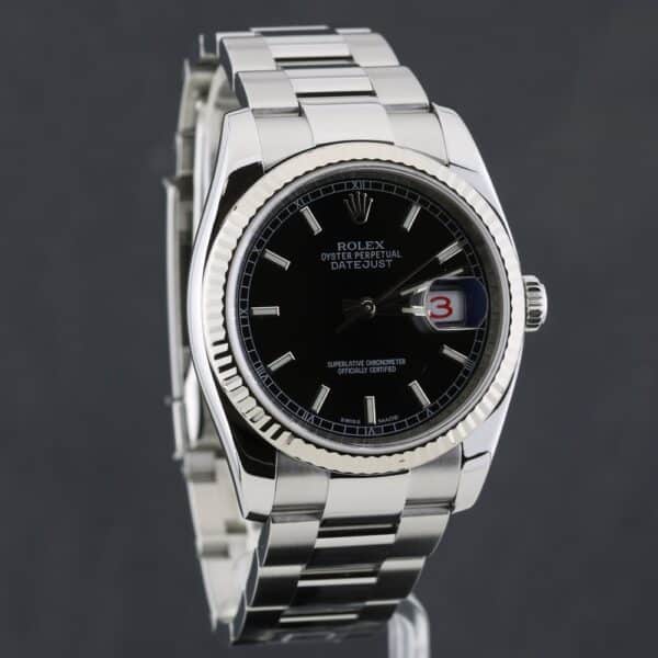 rolex datejust 36 roulette | 116234 | box | 2010