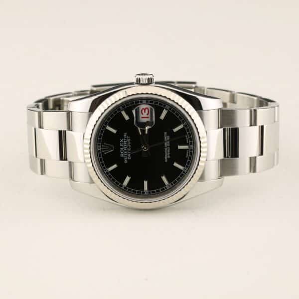 rolex datejust 36 roulette | 116234 | box | 2010