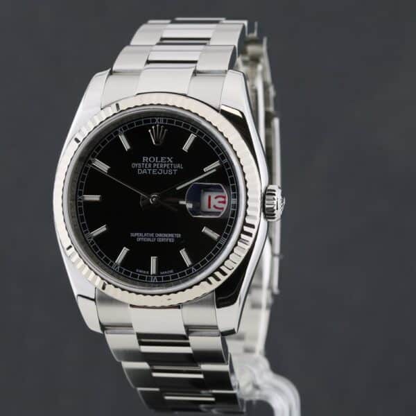 rolex datejust 36 roulette | 116234 | box | 2010