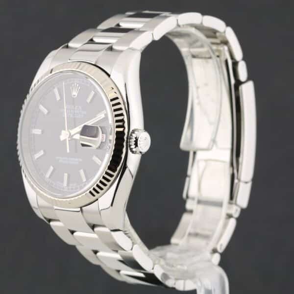 rolex datejust 36 roulette | 116234 | box | 2010