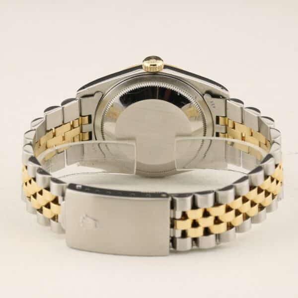 rolex datejust 36 16233 dial tapestry serial l