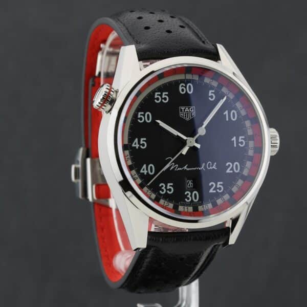 tag heuer carrera muhammad ali carrera + box limited edition