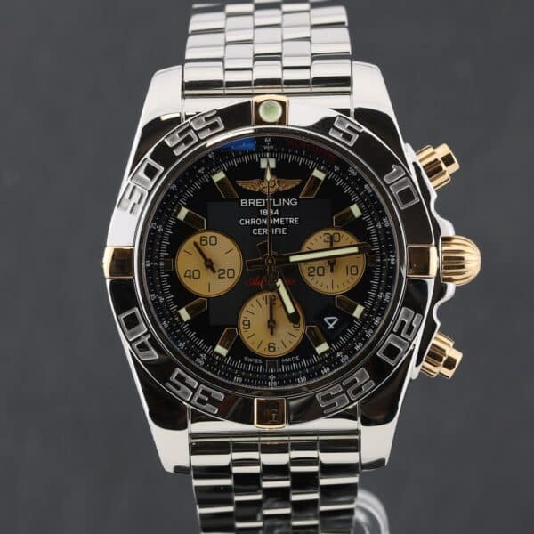 breitling chronomat 44 b&p + silicone | service 2024