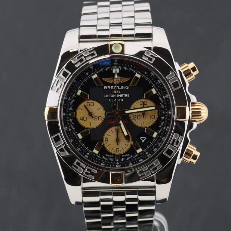 breitling chronomat 44 b&p + silicone | service 2024