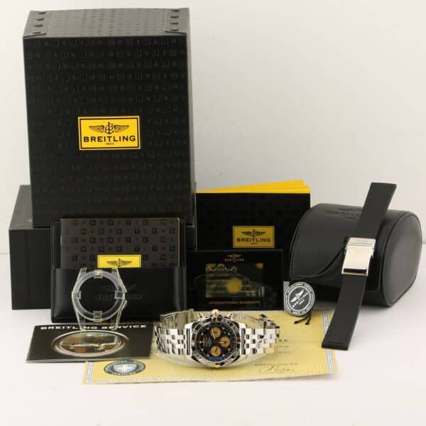 breitling chronomat 44 b&p + silicone | service 2024
