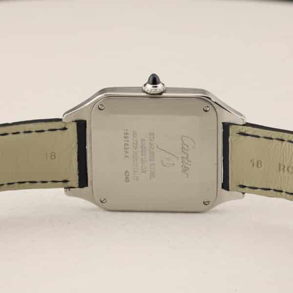 cartier santos 100 xl chronograph wssa2740 | b&p | 2009 | new strap copy