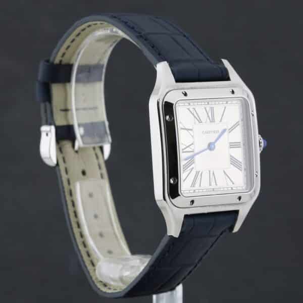 cartier santos 100 xl chronograph wssa2740 | b&p | 2009 | new strap copy